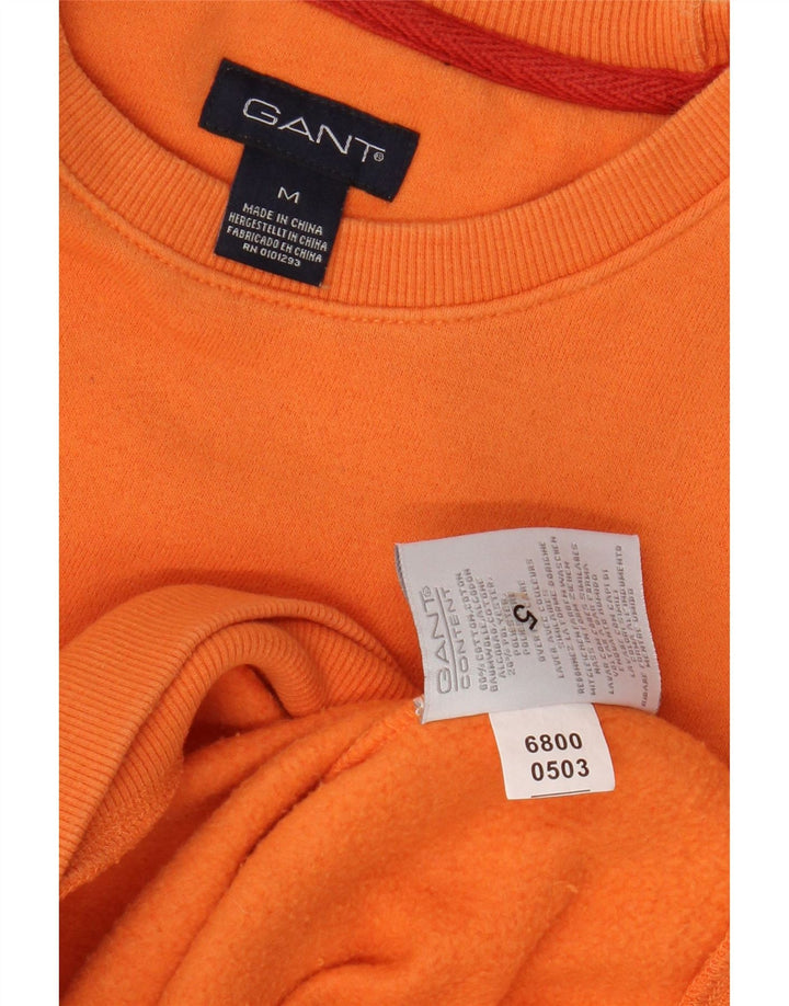Gant Herre Sweatshirt Jumper Medium Orange Bomuld