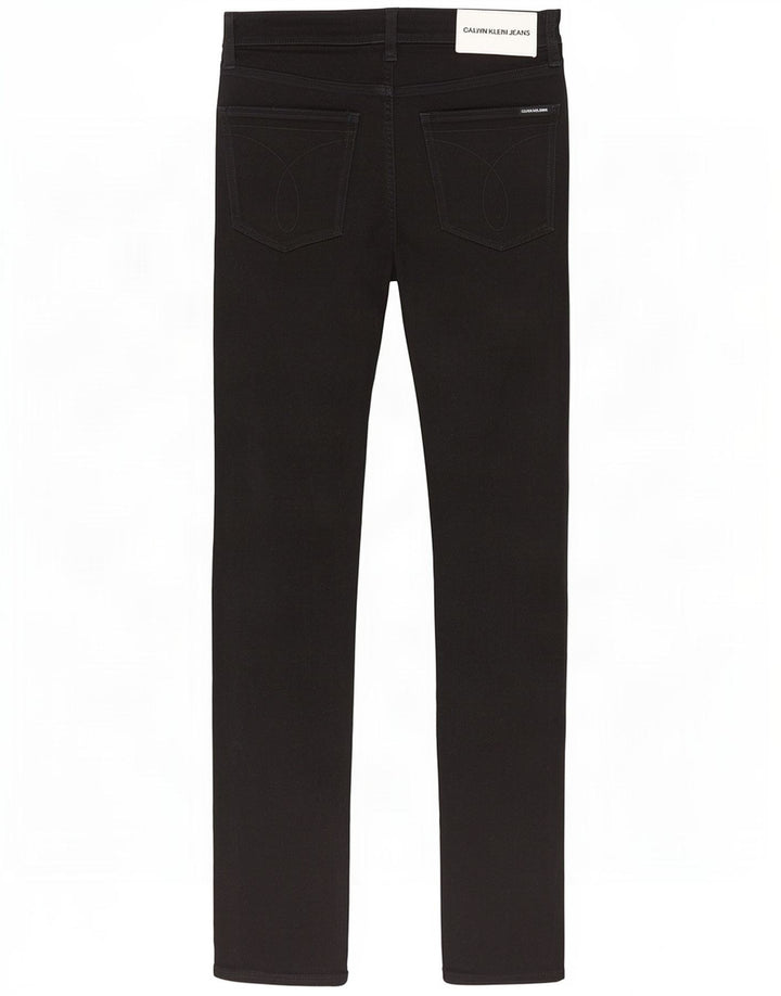 Calvin Klein Herre Slim Jeans W32 L34 Sort Bomuld