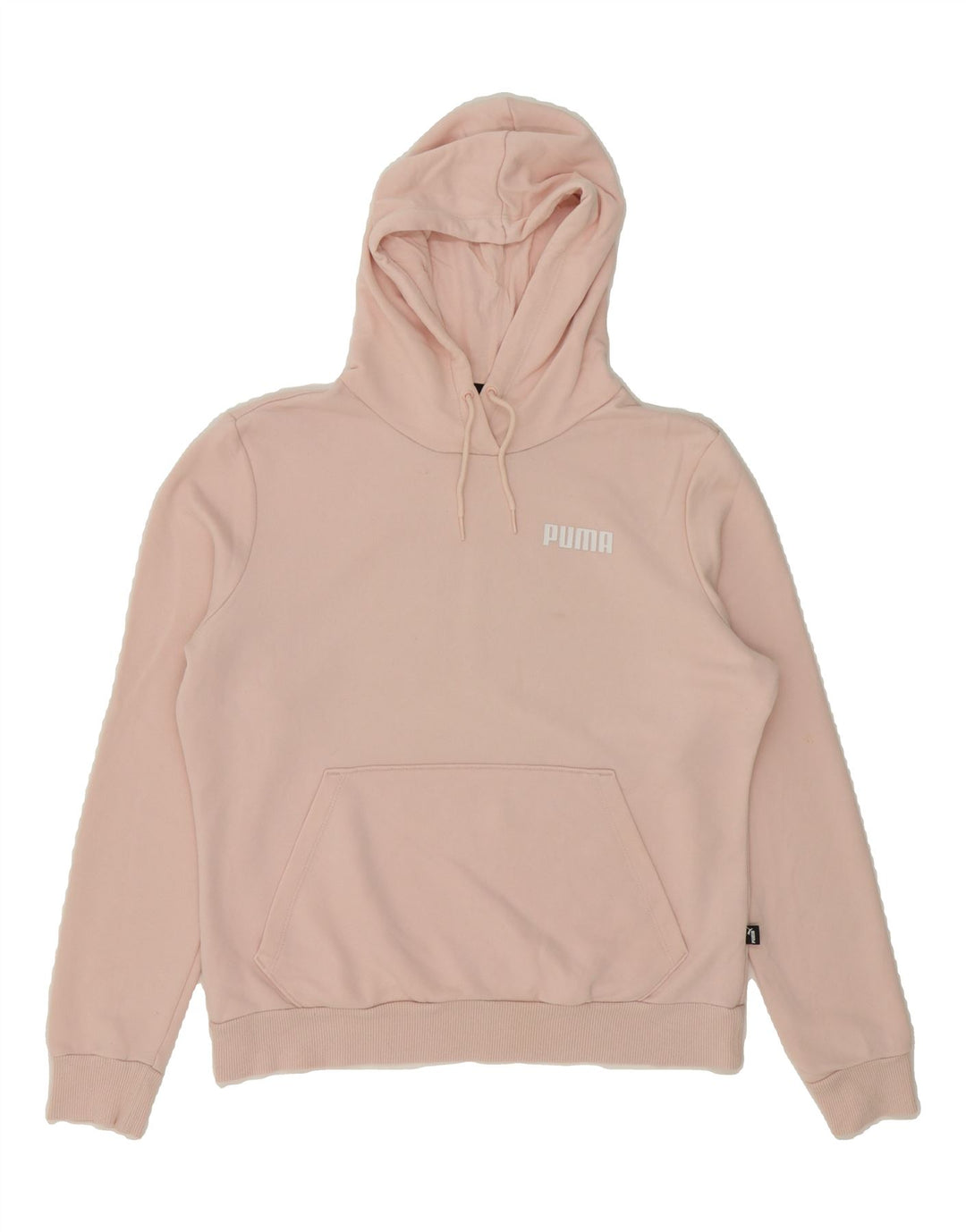 PUMA Womens Hoodie Jumper UK 14 Medium Pink Vintage Puma and Second-Hand Puma from Messina Hembry 