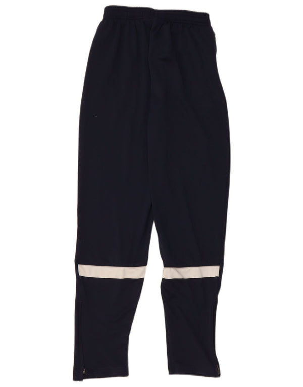 Nike drenge Dri Fit træningsdragt bukser 13-14 år XL marineblå farveblok