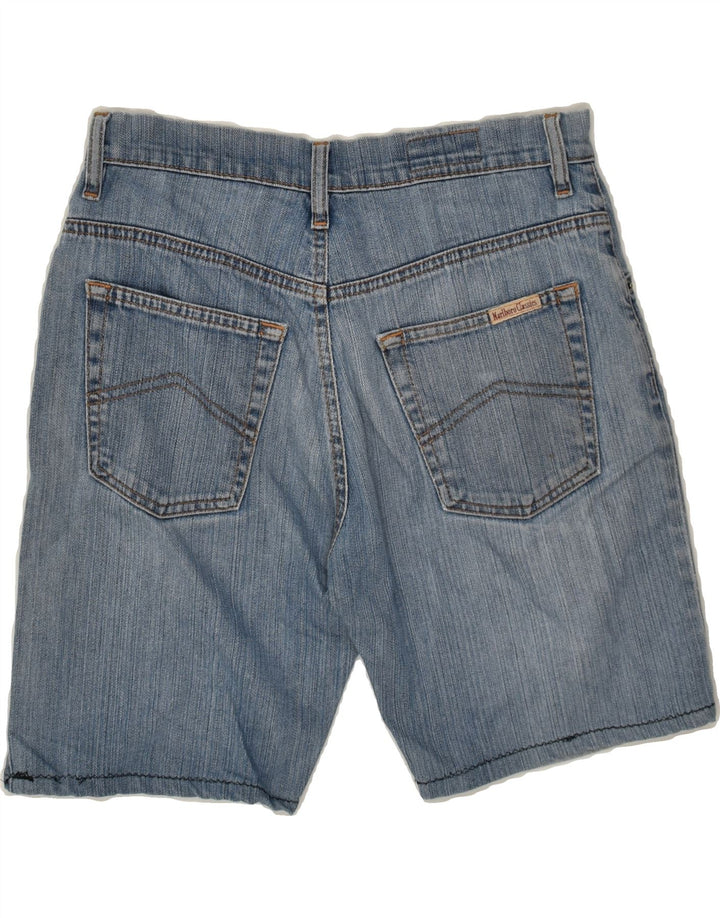 MARLBORO CLASSICS Womens Denim Shorts W27 Small Blue Cotton | Vintage Marlboro Classics | Thrift | Second-Hand Marlboro Classics | Used Clothing | Messina Hembry 