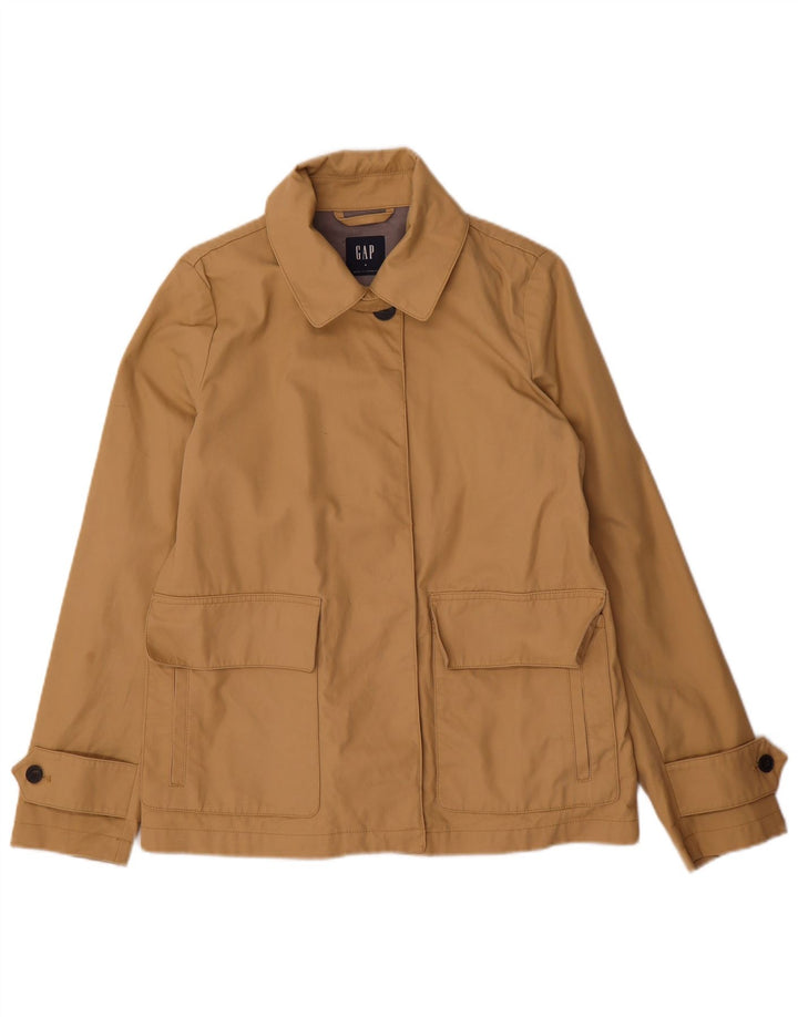 Gap Womens Utility Jacket UK 14 Medium Beige Bomuld