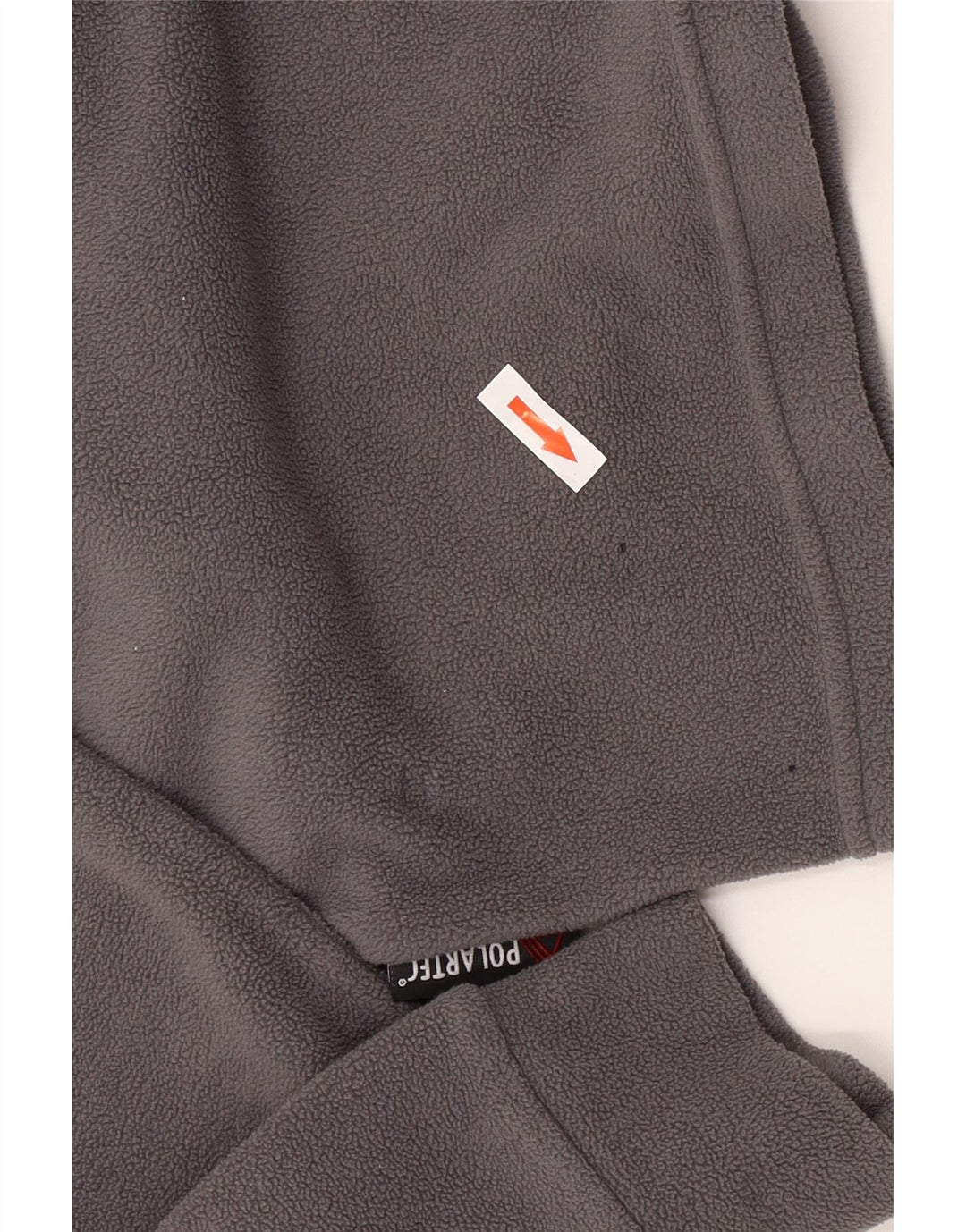Invicta herre lynlås hals fleece jumper stor grå polyester
