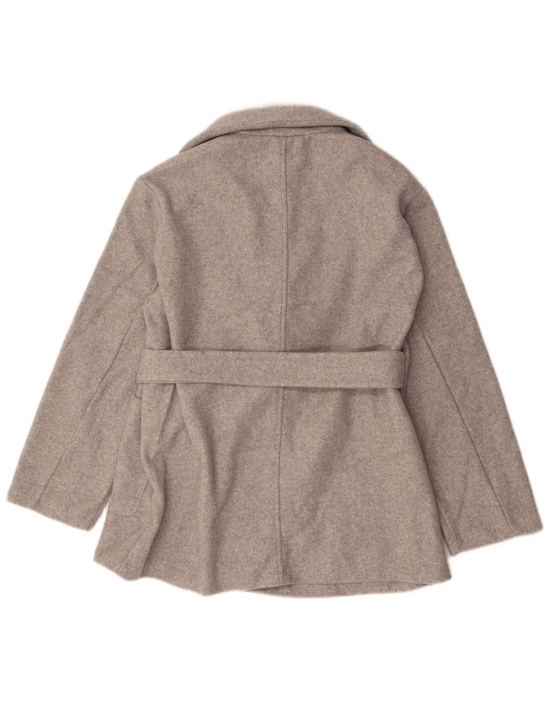 Zara Dame Blazer Jacket UK 14 Medium Grey Polyester