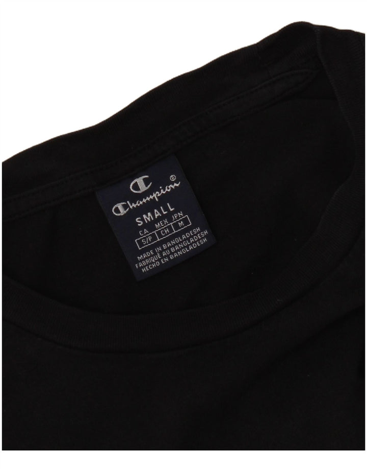 Champion Dame T-Shirt Top UK 10 Lille Sort