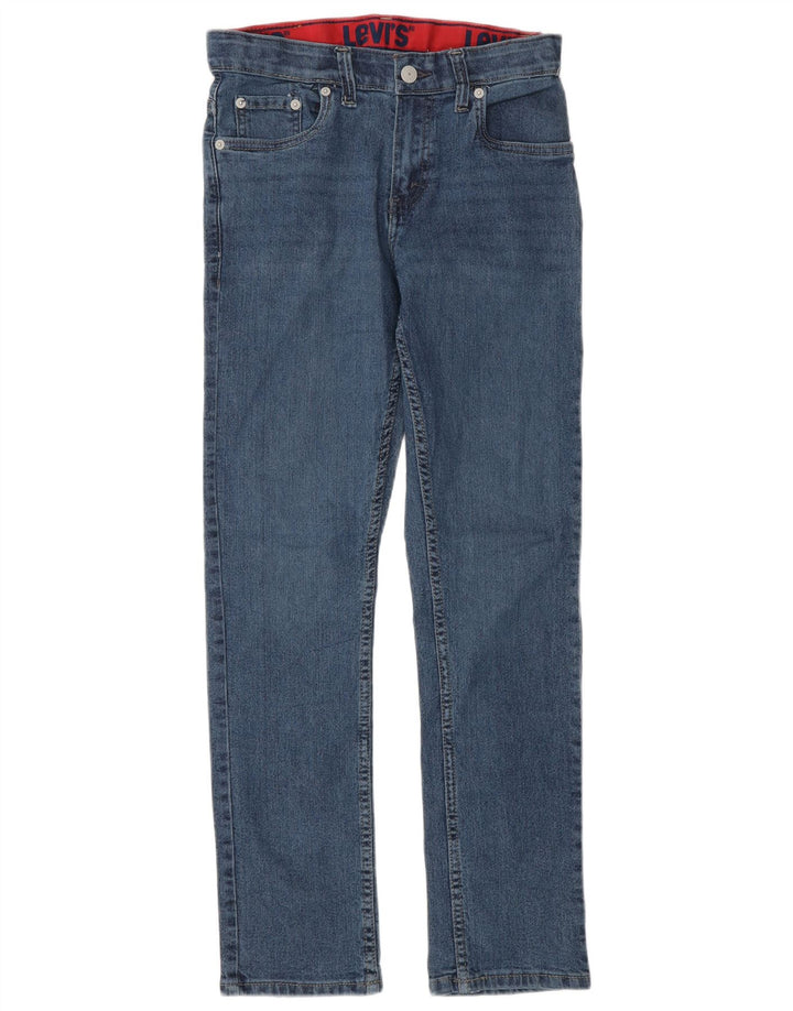 Levi's Boys 511 Slim Jeans 13-14 år W27 L29 Blå Bomuld