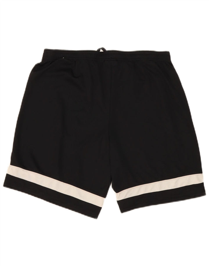 Nike Herre Dri Fit Sportshorts Medium Sort Flecked Polyester