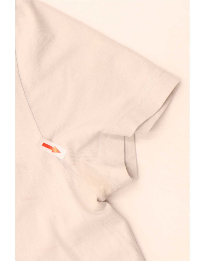 Tommy Hilfiger Herre T-Shirt Top Lille Hvid Bomuld