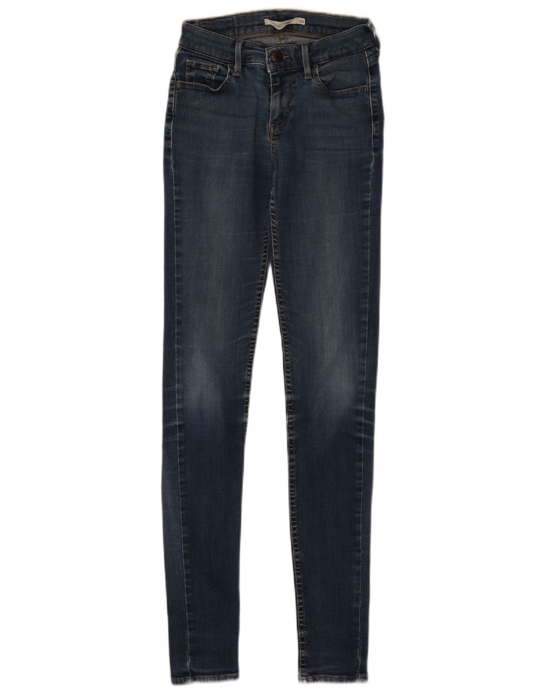Levi's Super Skinny Jeans til kvinder W25 L32 blå bomuld