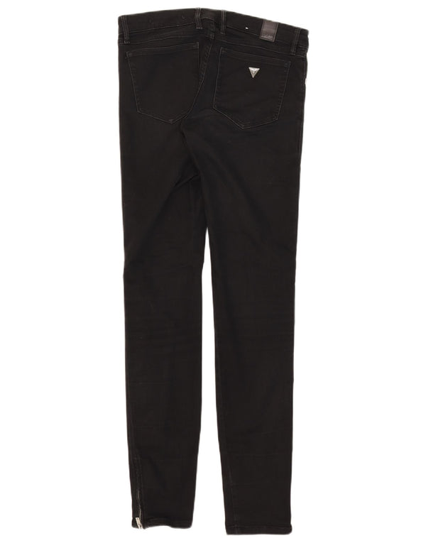 Guess Dame Marilyn Skinny Jeans W27 L30 Sort Bomuld