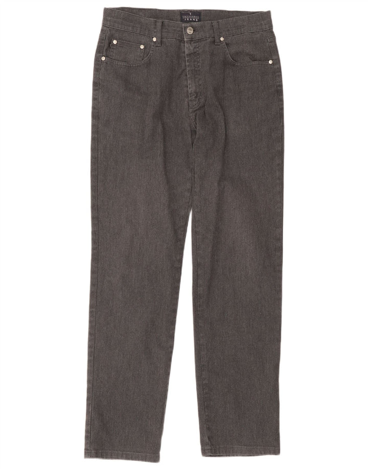 Trussardi Straight Jeans til mænd W34 L32 Grå bomuld