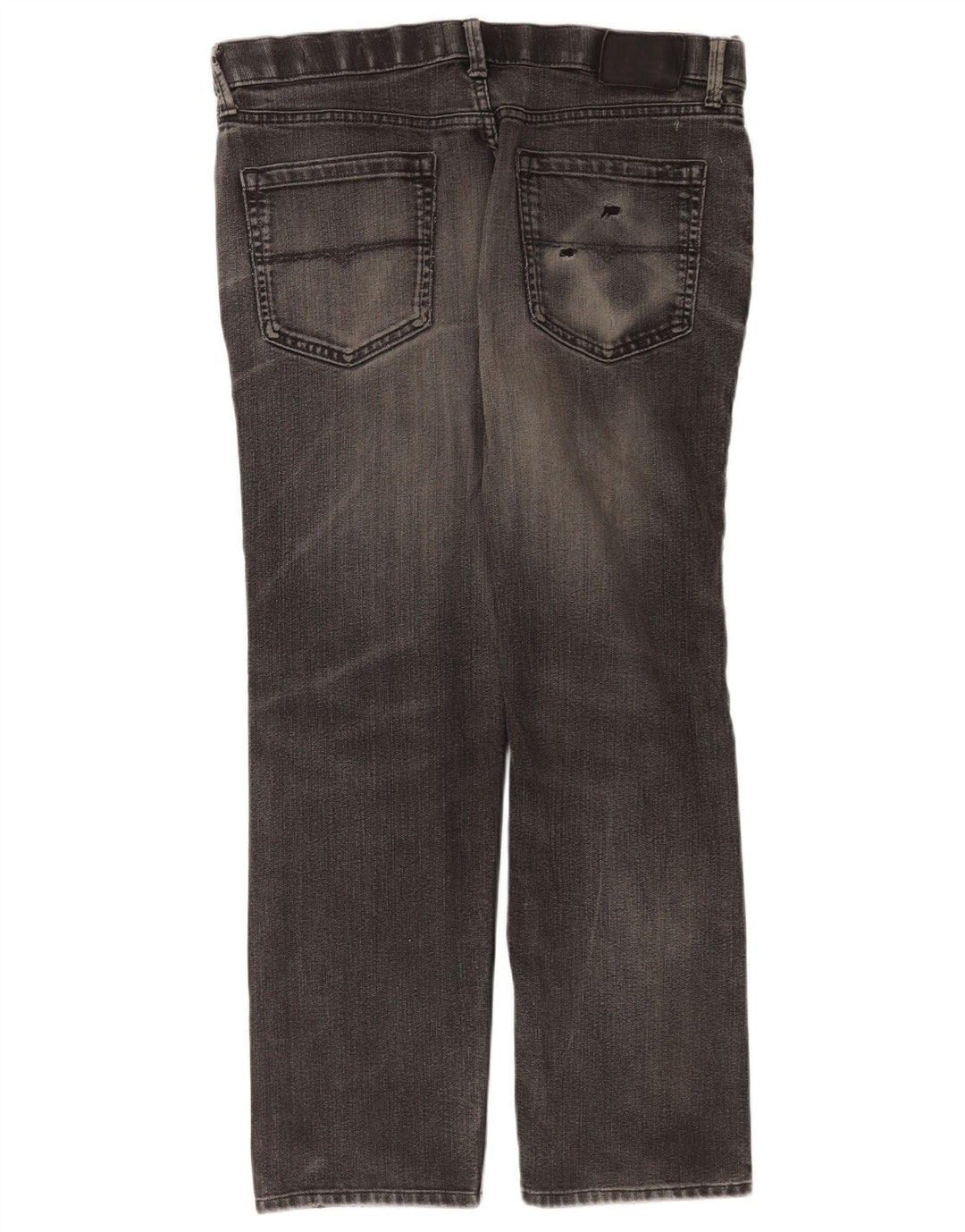 Marks & Spencer Herre Regular Fit Straight Jeans W34 L29 Grå Bomuld