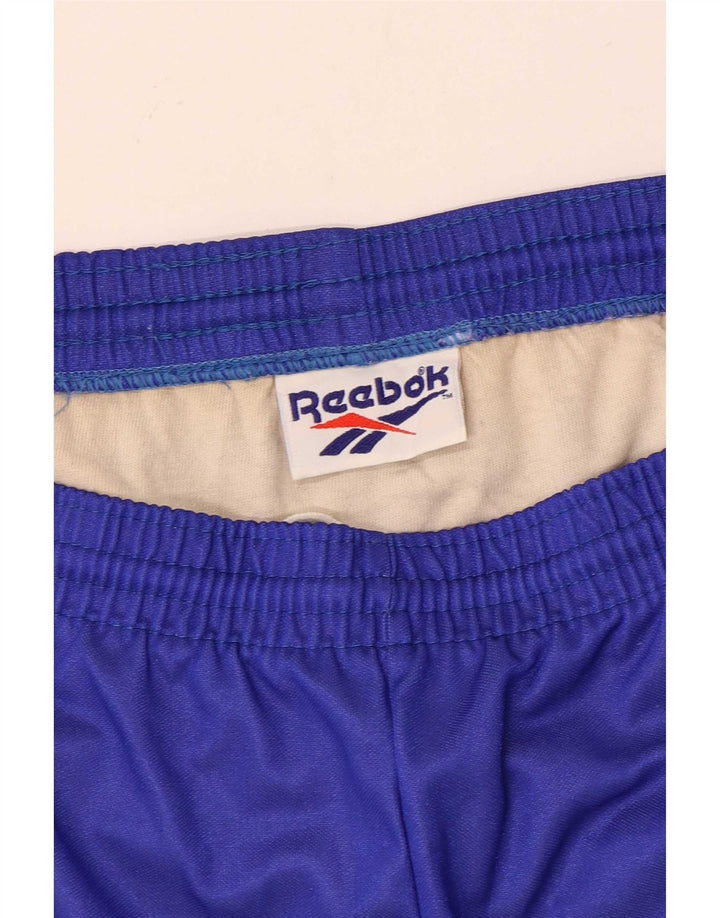 Reebok Sportshorts til mænd Large Blue Colourblock
