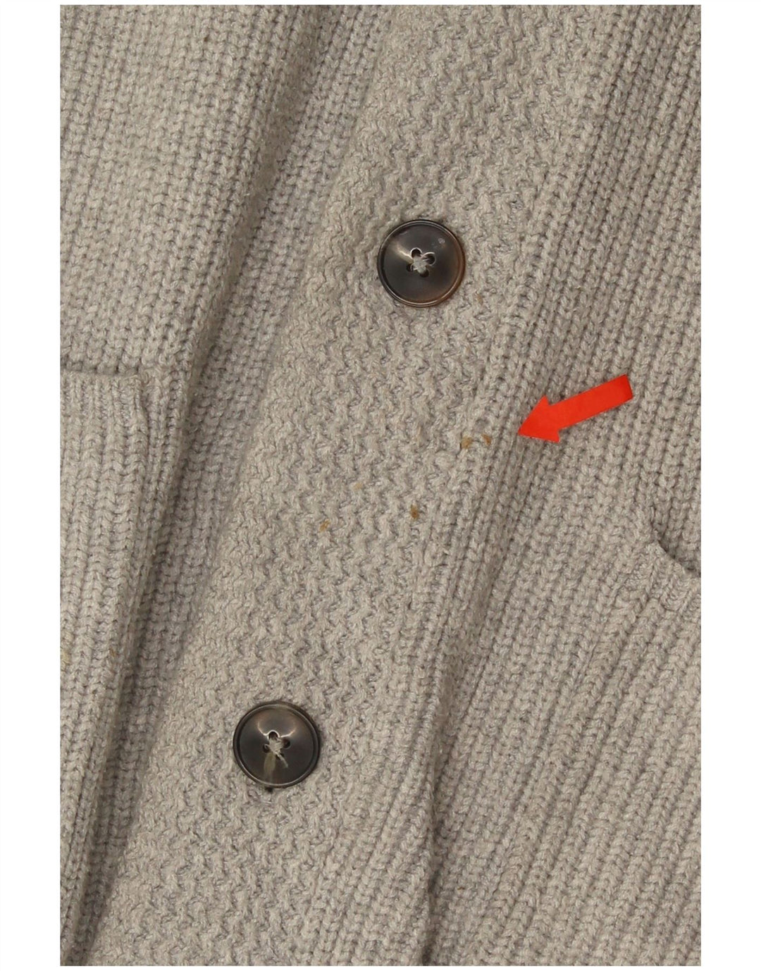 Marks & Spencer Herre Cardigan Sweater XL Grå Bomuld