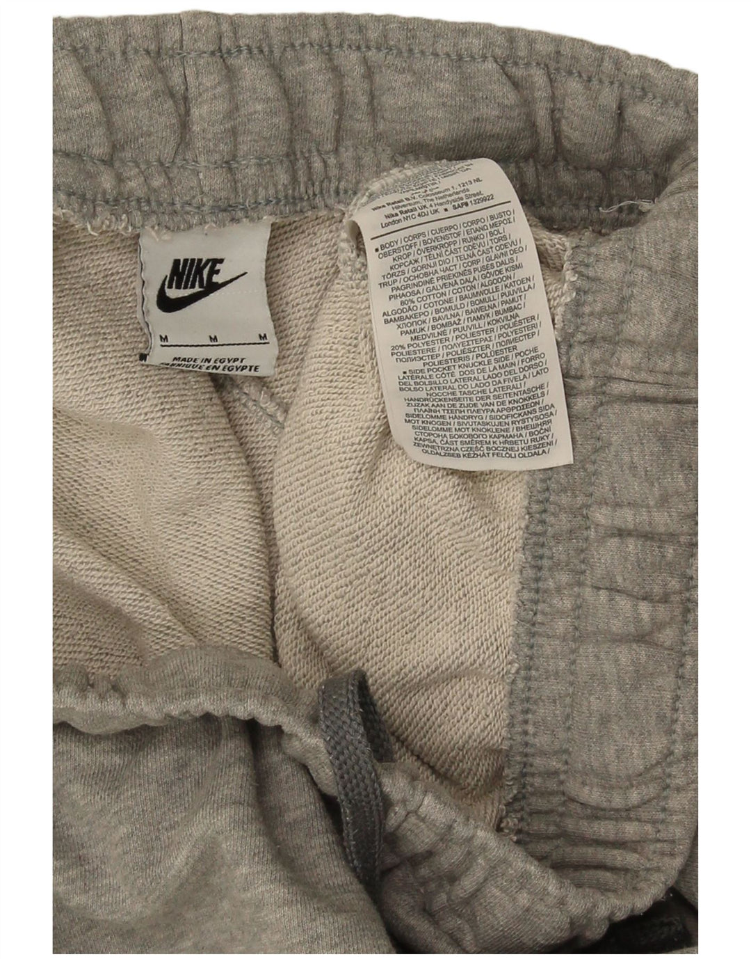 Nike Herre Graphic Cargo træningsdragt Bukser Joggers Medium Grey Bomuld