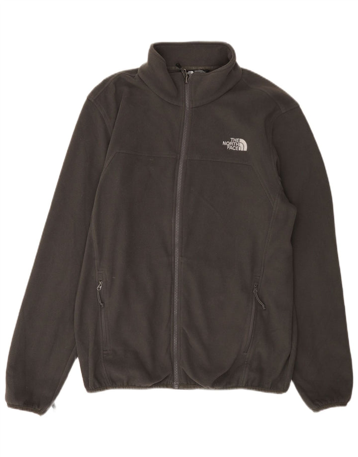 THE NORTH FACE Fleecejakke til mænd UK 40 Large Grå Polyester