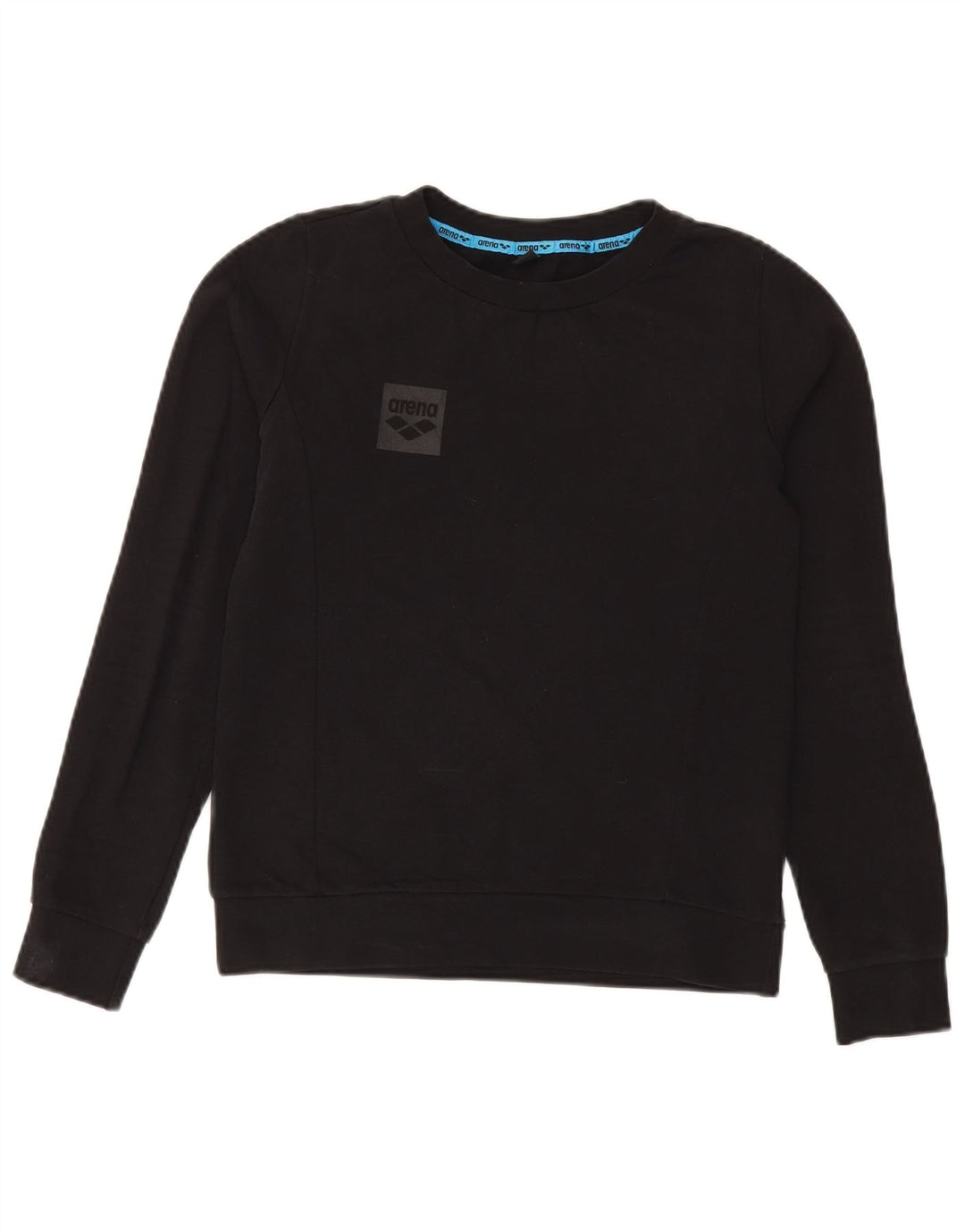 Arena Dame Sweatshirt Jumper UK 10 Small Black Bomuld