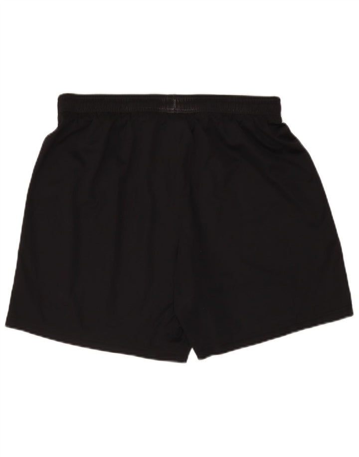 Nike Herre Dri Fit sportsshorts, store sorte polyester