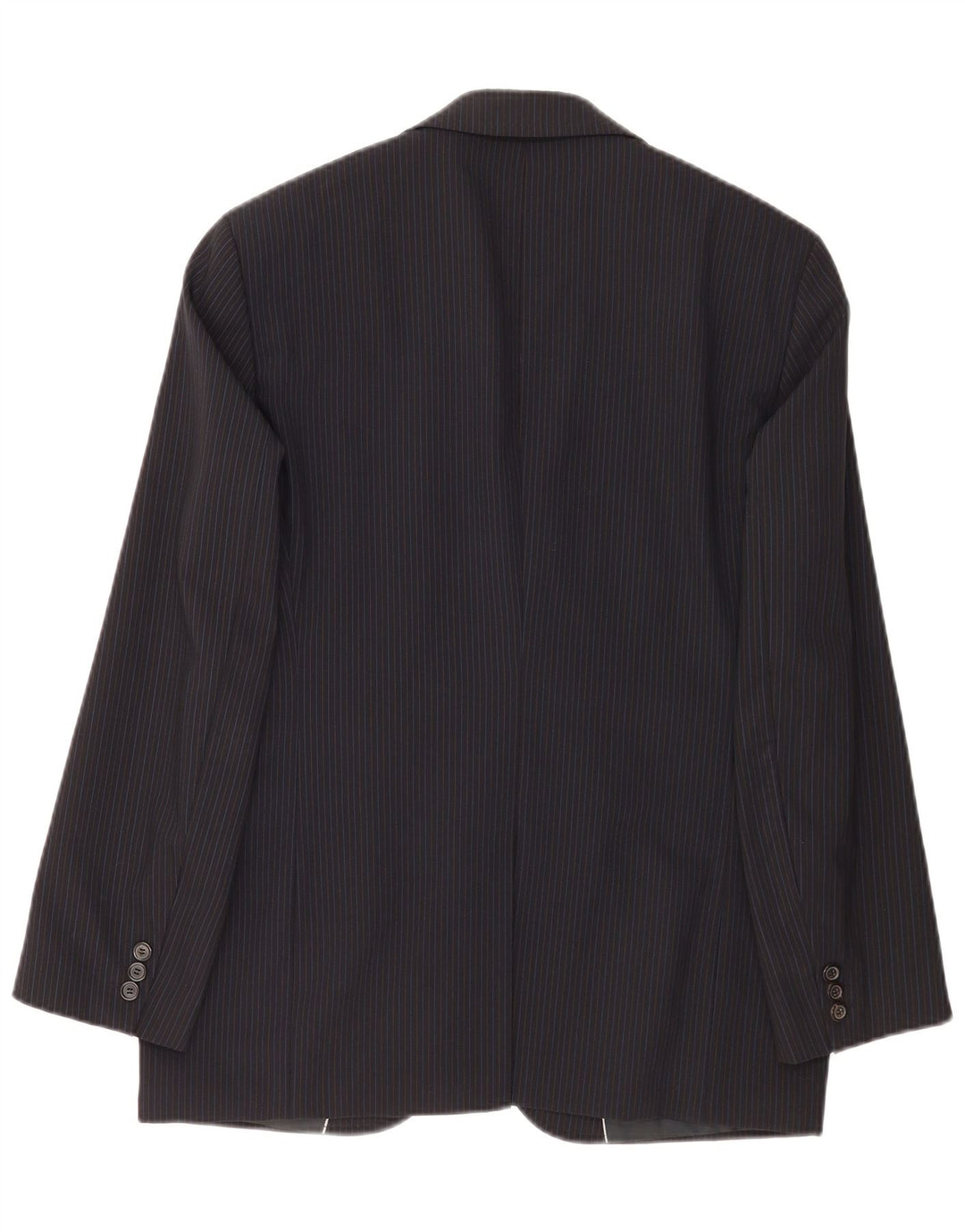 Hugo Boss Herre 2-knaps blazerjakke EU 48 Medium Navy Blue Nålestribe