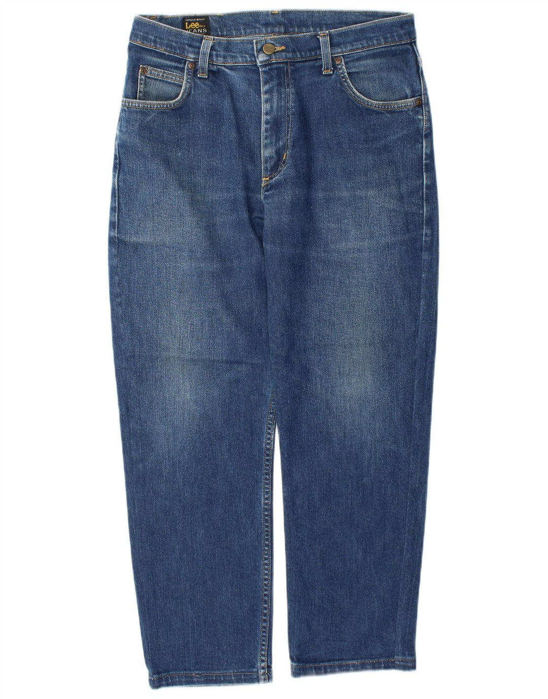 Lee Herre tilspidsede jeans W34 L27 Blå