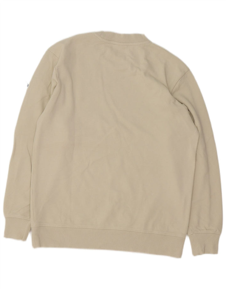 Zara Sweatshirt-trøje til mænd, lille råhvid bomuld