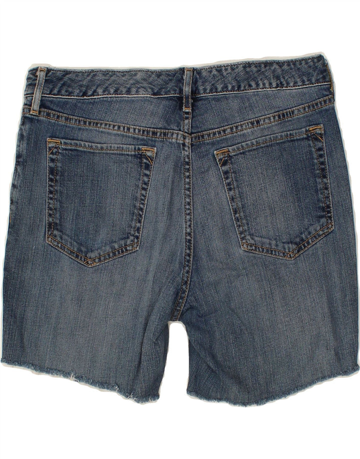 EDDIE BAUER Womens Slightly Curvy Denim Shorts US 4 Small W27 Blue Cotton Vintage Eddie Bauer and Second-Hand Eddie Bauer from Messina Hembry 
