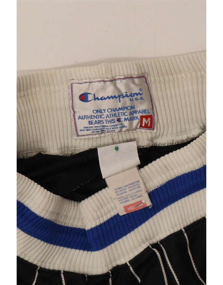 Champion Herre Orlando Magic Graphic Sports Shorts Medium Sort Stribet