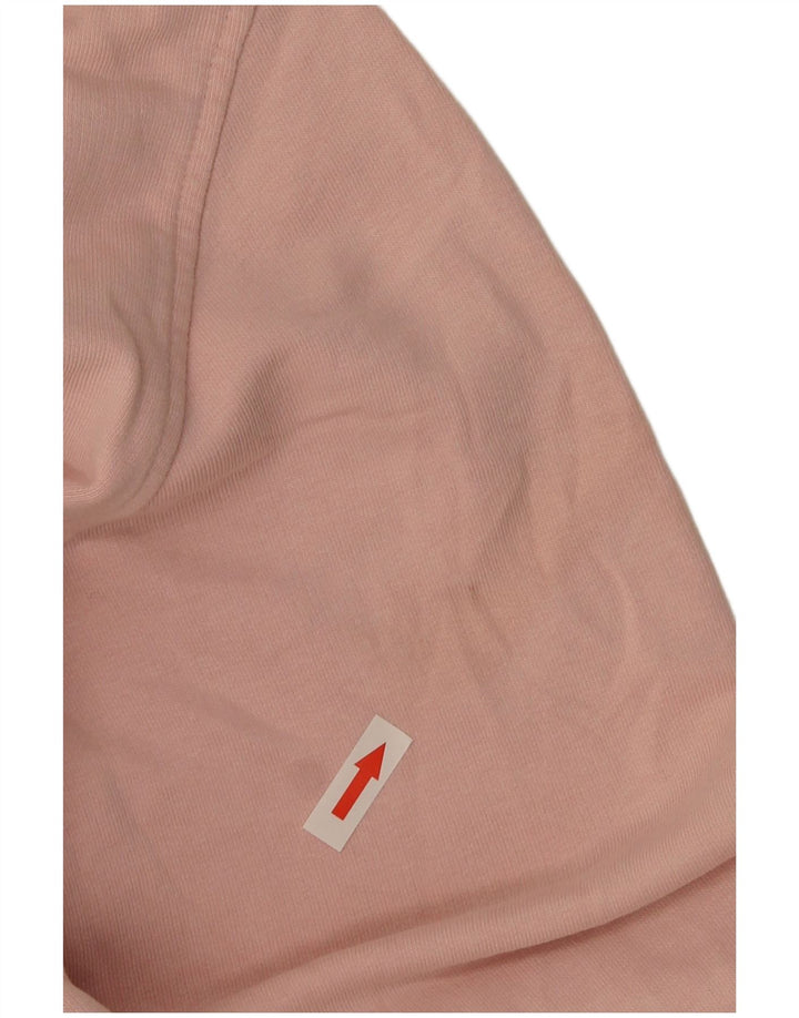 Marks & Spencer Dame Sweatshirt Jumper UK 14 Large Pink Bomuld