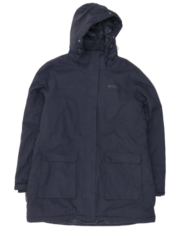 Mountain Warehouse Dame Hooded Windbreaker Coat UK 20 2XL Navy Blue
