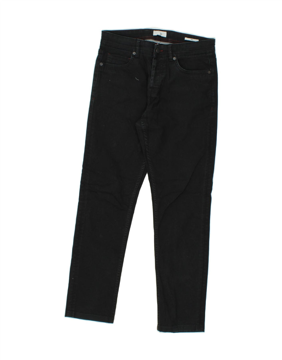 JULES Womens Slim Jeans EU 38 Medium W30 L30  Black Cotton Vintage Jules and Second-Hand Jules from Messina Hembry 