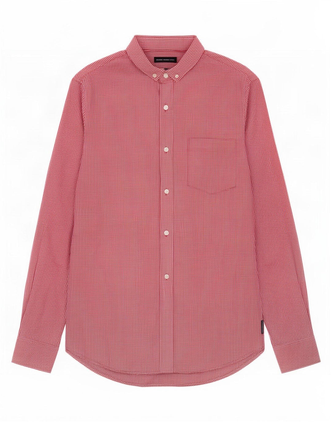 French Connection Herreskjorte Lille rød Gingham Bomuld
