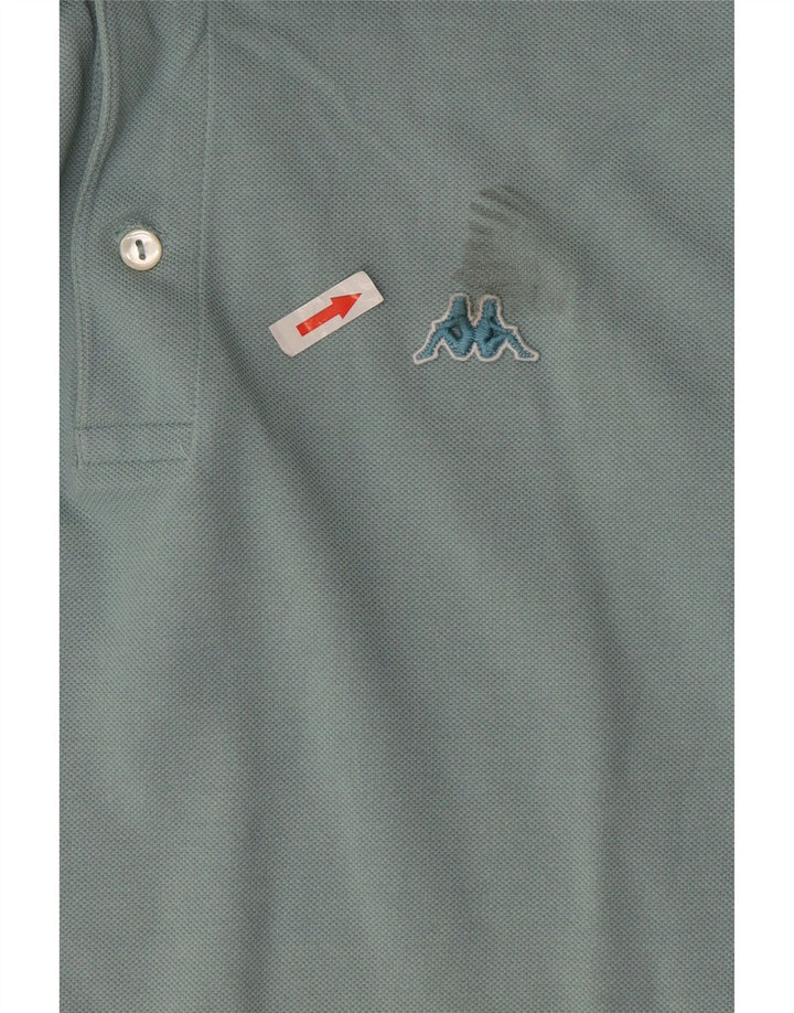 Kappa herre poloshirt Medium blå bomuld
