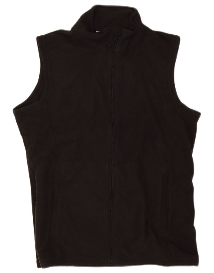 Mountain Warehouse Dame Fleece Gilet UK 16 Large Brown Polyester