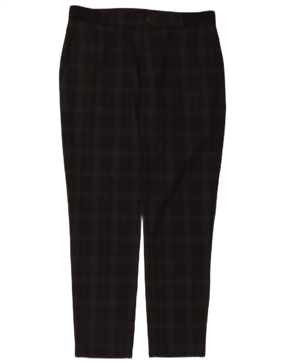 Zara Herre Tapered Chino Bukser Medium W31 L28 Sort Ternet