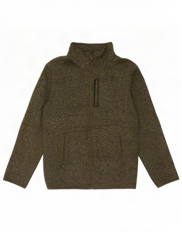 Mountain Warehouse Herre træningsdragt Top jakke 3XL Khaki Flecked Polyester
