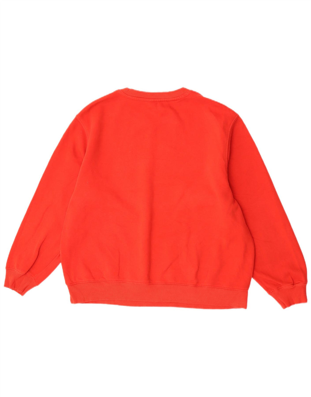 Marks & Spencer Dame Grafisk Oversized Sweatshirt Jumper UK 14 Stor Rød