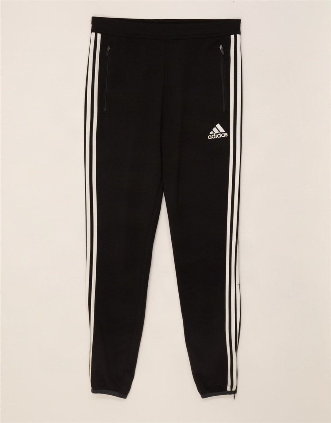 Adidas Herre Climacool Træningsdragt Bukser Joggers Medium Sort Colourblock