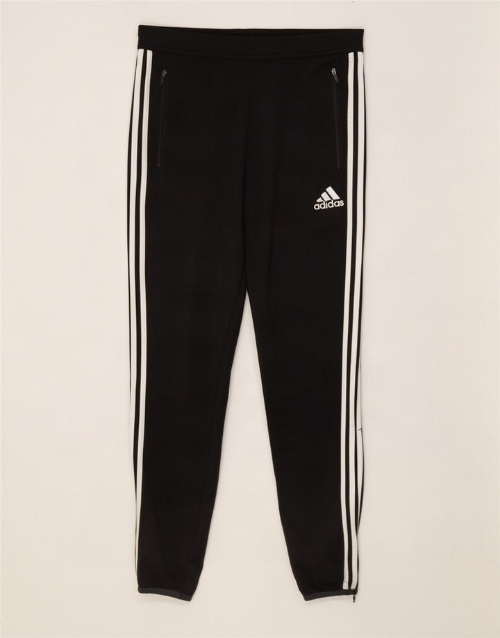 Adidas Herre Climacool Træningsdragt Bukser Joggers Medium Sort Colourblock