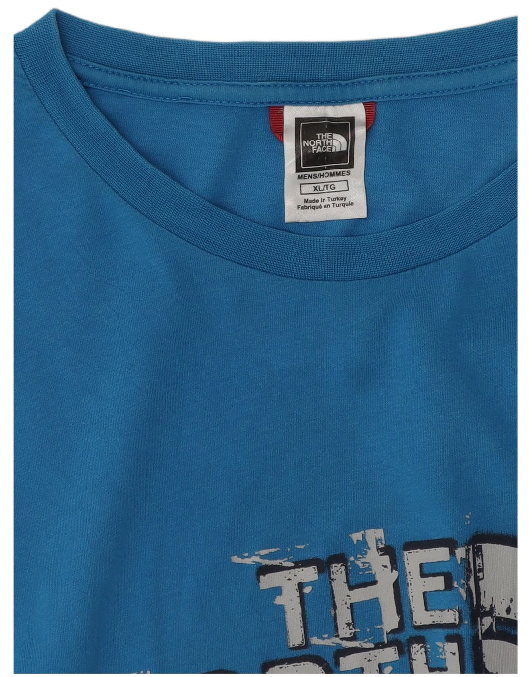 The North Face Herre Grafisk T-Shirt Top XL Blå
