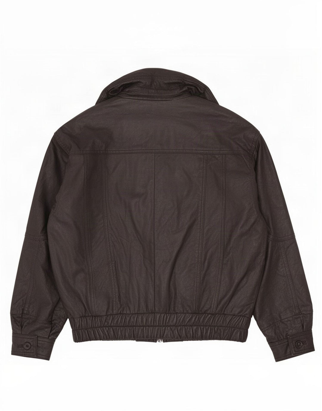 Milan Herre Læderjakke UK 40 Large Sort