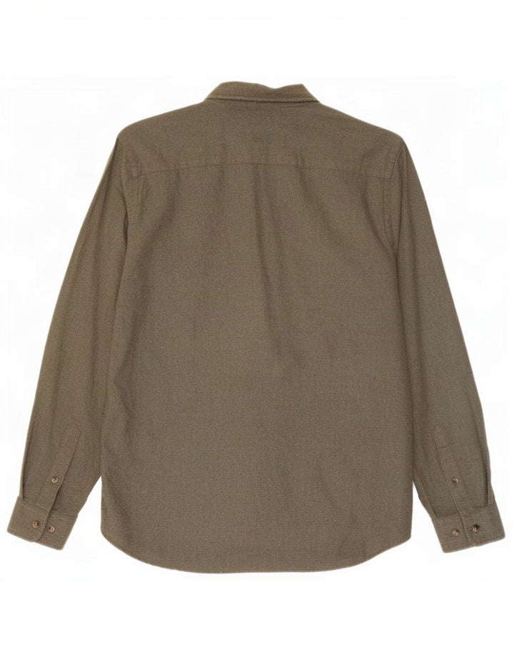 Jack & Jones Herre Flannel Shirt Lille Khaki Bomuld