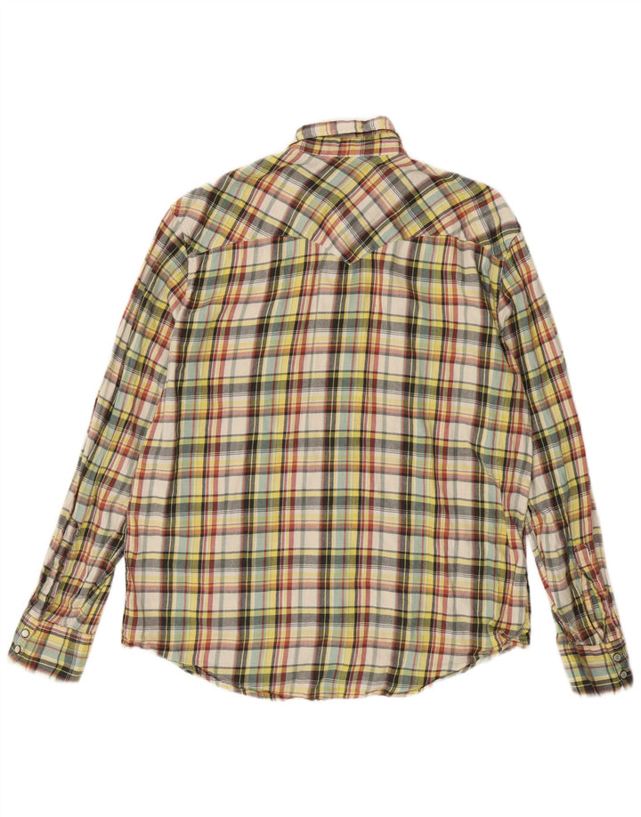 Levi's herre flannelskjorte XL flerfarvet ternet bomuld