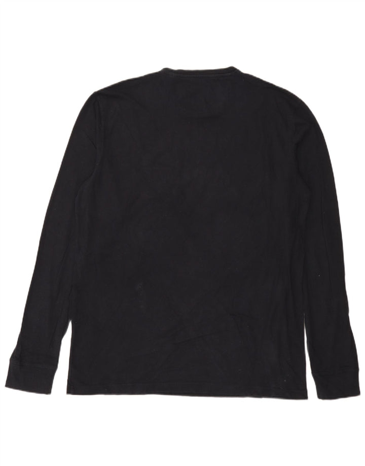Murphy & Nye Herre Sailmakers Grafisk Top Langærmet 2XL Navy Blue