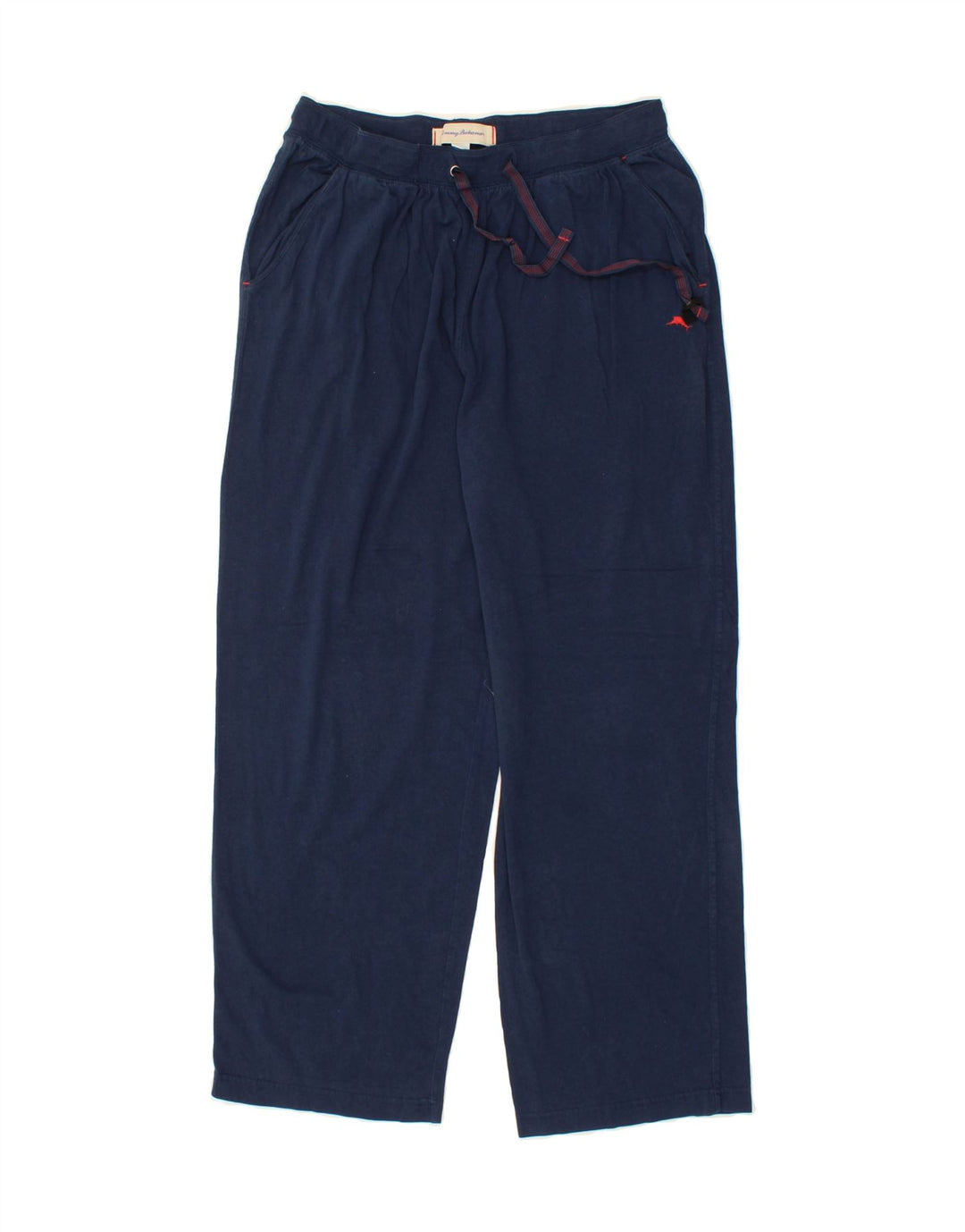 TOMMY BAHAMA Mens Tracksuit Trousers Large  Navy Blue Cotton Vintage Tommy Bahama and Second-Hand Tommy Bahama from Messina Hembry 