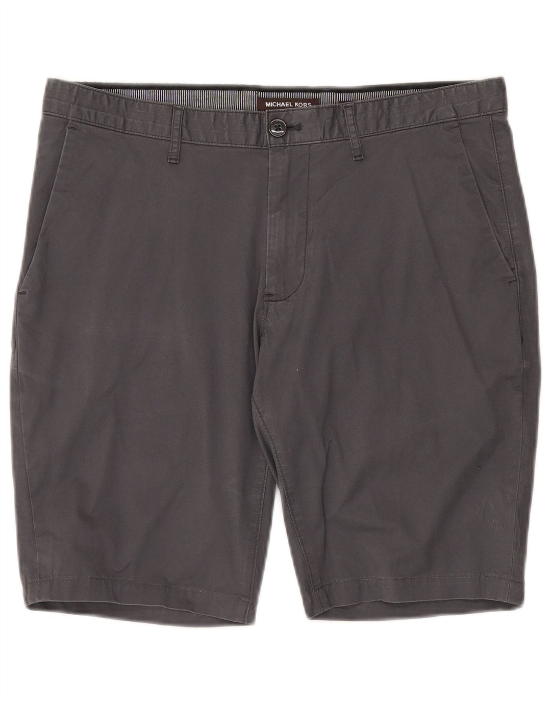 Michael Kors Herre Slim Fit Chino Shorts W30 Medium Grey Bomuld