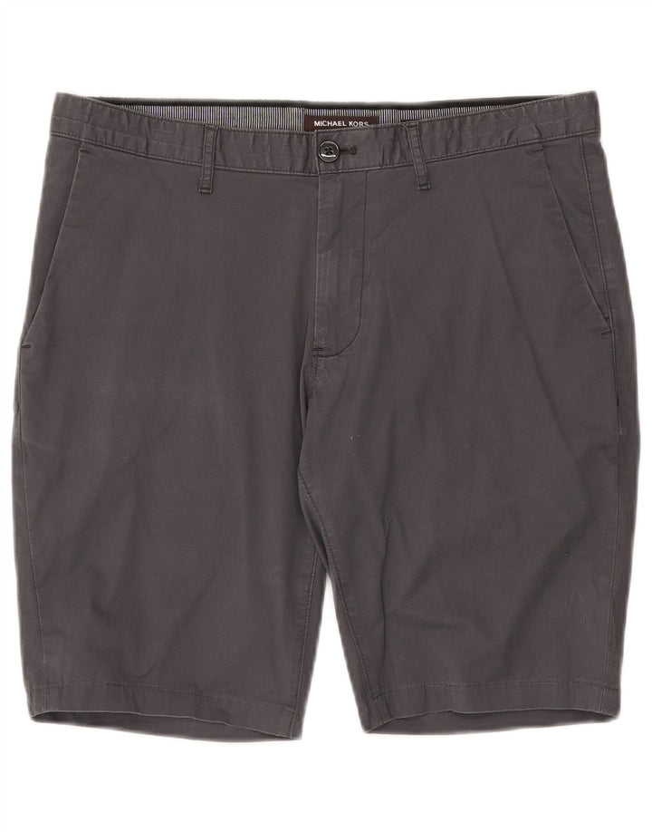 Michael Kors Herre Slim Fit Chino Shorts W30 Medium Grey Bomuld