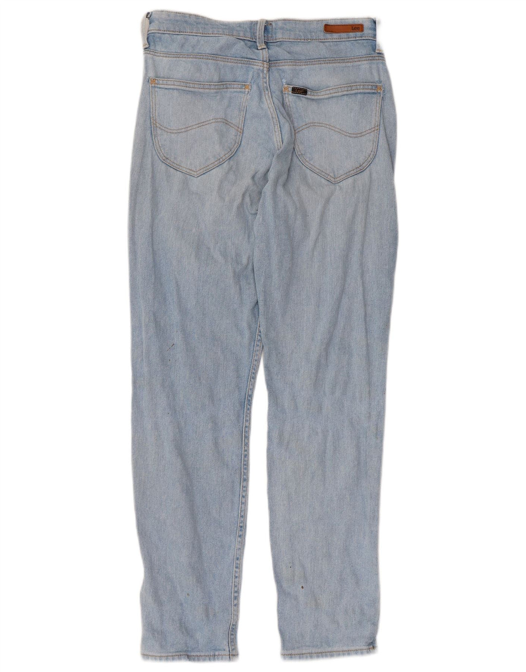 LEE Dame Elly Slim Jeans W26 L28 Blå Bomuld