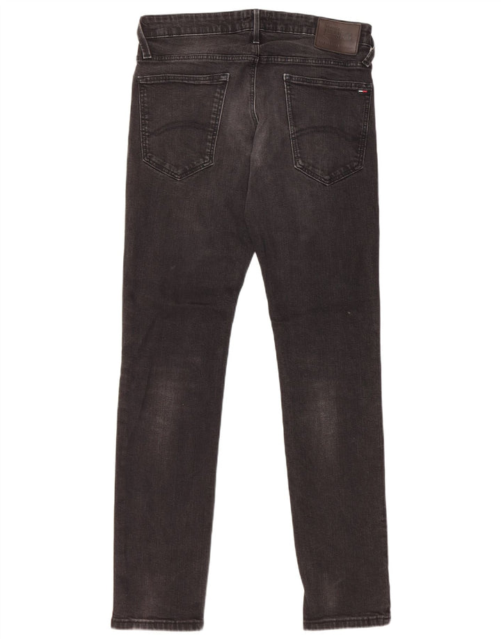 Tommy Hilfiger Dame Skinny Jeans W29 L32 Sort Bomuld