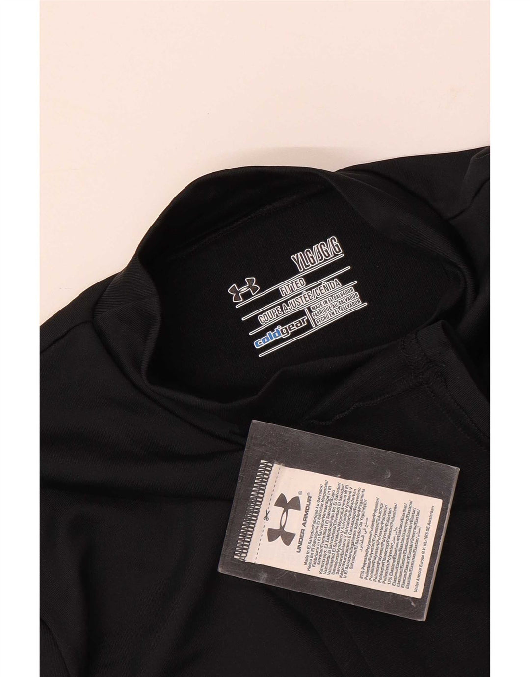Under Armour Boys Cold Gear Top Langærmet 11-12 År Stor Sort