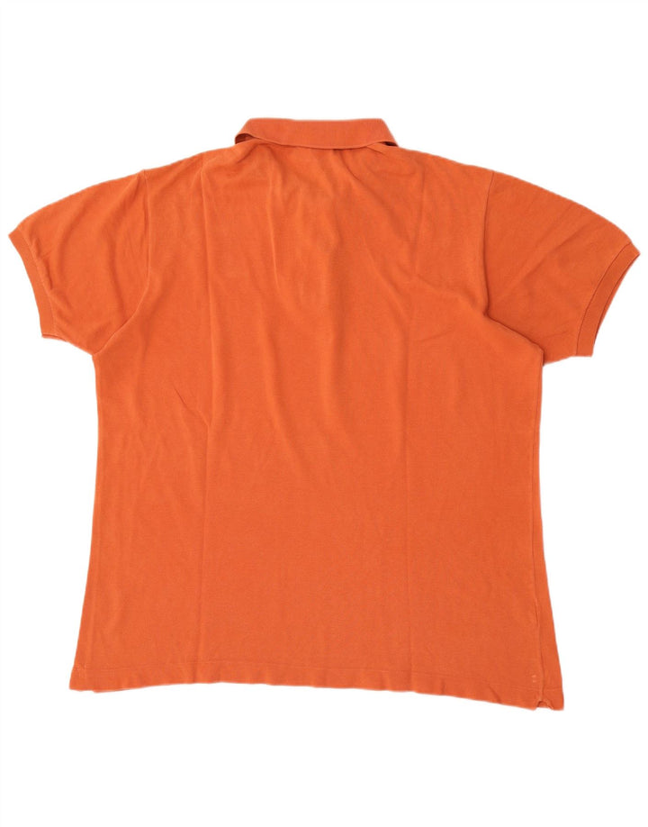Lacoste Herre Polo Shirt Str. 7 2XL Orange Bomuld